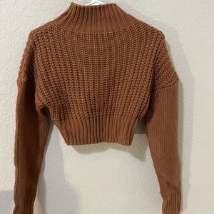 cute women’s cropped sweater